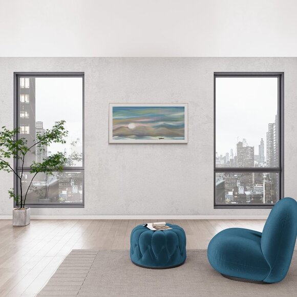 Sunrise Boat | Modern Wall Art Decor | Minimalist Digital Prints - Picture 4 of 4